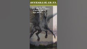 Exposed D&D 5e Pegasus Challenge Rating #Shorts