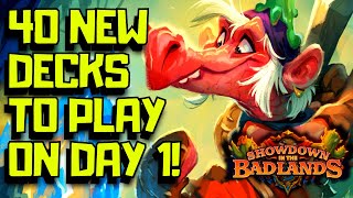 Hearthstone Decks from Showdown in the Badlands Expansion, Best Early Meta  Builds From Pros & Streamers, Decks For All Classes - Hearthstone Top Decks