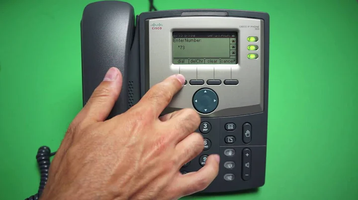 Cisco 303 - Disable Call Forwarding