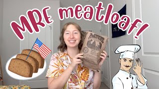 eating 16 year old meatloaf! | MRE Menu 7 Meatloaf with Gravy Taste Test | Meal Ready to Eat Review