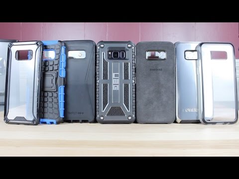TOP 8 Galaxy S8 Cases! 30 Cases Covered In Total! - YouTube