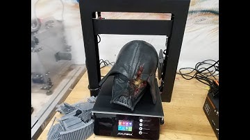 3D printed Star Wars - Darth Vader Head with JGAURORA A5