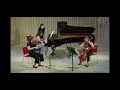 Capture de la vidéo Ravel Piano Trio In A Minor - Odora Trio
