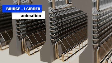 Bridge (Part - 5) - I-Girder Reinforcement - Step by Step
