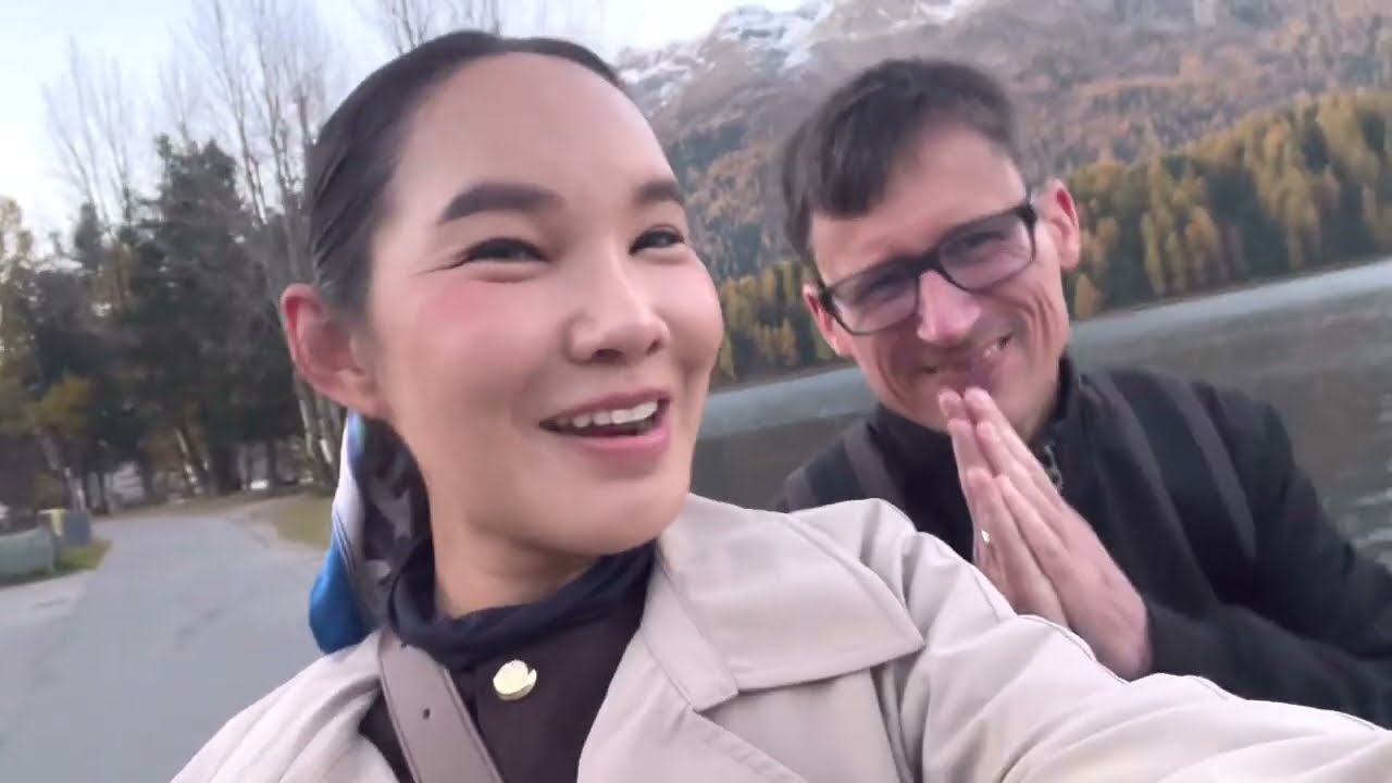 🇨🇭พาเดินเล่นที่ St.Moritz ใบไม้ร่วงสวยอะไรเบอร์นี้ | SwissSweet กรี๊ดกร๊าด