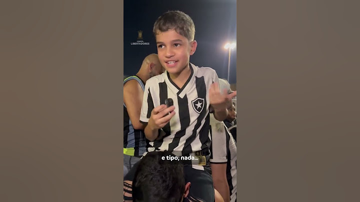 É A EMOÇÃO DA PRIMEIRA FINAL DE CONMEBOL #LIBERTADORES #BOTAFOGO