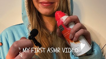 My first ASMR Video - Lofi Whispers and Trigger Assortments