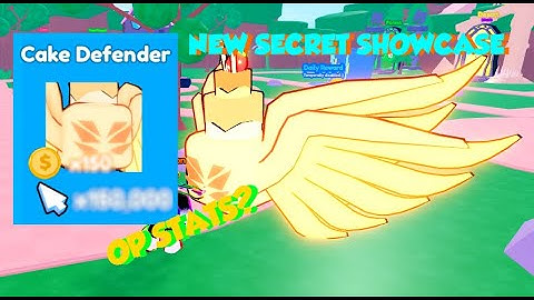 New Cake defender pet showcase in Ethereal Clickers X (Roblox)