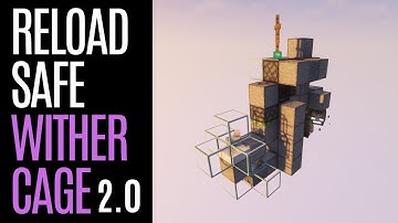 (Outdated) Reload Safe Wither Cage 2.0 | Minecraft (Java 1.17.1)