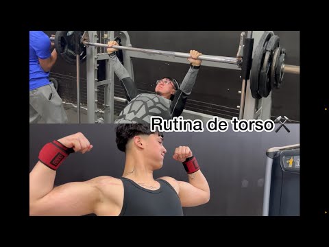 Rutina de torso + método bilbo ⚒️ con Pancho