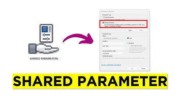 REVIT SHARED PARAMETER  : เรวิท แชร์ พารามิเตอร์ สร้างยังไง ใช้ยังไง