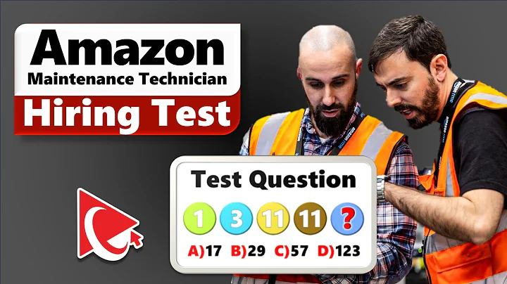 How to Pass AMAZON MAINTENANCE TECHNICIAN ASSESSMENT TEST - Questions and Answers with Solutions