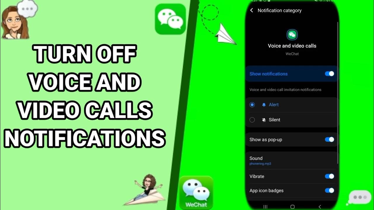 how-to-turn-off-voice-and-video-calls-notifications-on-wechat-app-youtube
