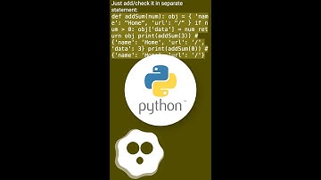 Conditionally Add An Attribute To An Dictionary in Python #shorts