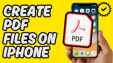 [Easy Guide] Create PDF Files on iPhone