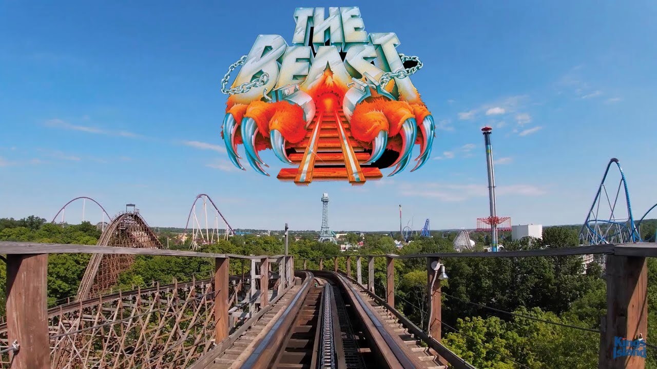 Download The Beast Roller Coaster (POV) - 4K Cinematic Series Kings Island