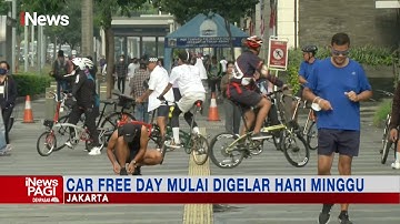 Terhenti Dua Tahun Karena Pandemi, Car Free Day Kembali digelar di Ibu Kota Jakarta #iNewsPagi 22/05