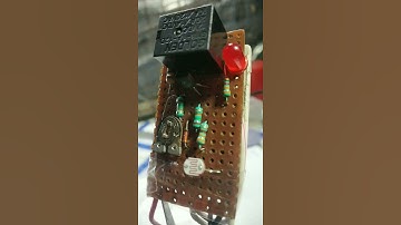 #Shorts Automatic light sensor 12v auto day/night on/off || LDR Sensor Switch ||