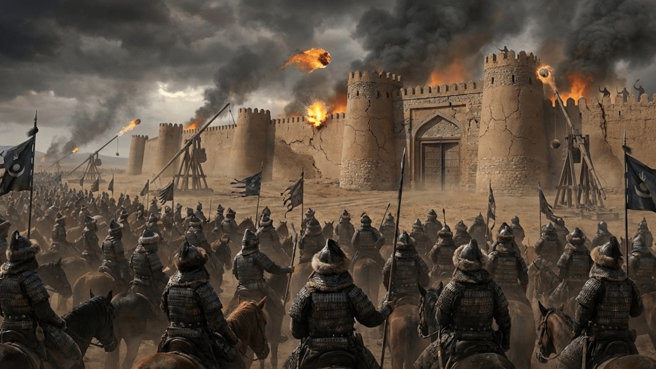 كيف محا المغول الإمبراطورية الخوارزمية | سمرقند (1220)**