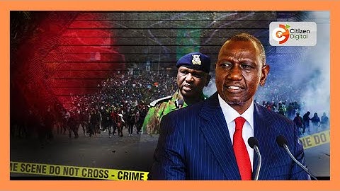 President Ruto backs Police ahead of Gen-Z protest anniversary