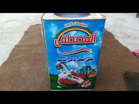 حصري أعاده تدوير لصفيحه السمنه الكبيره والقديمه أفكار عبقريه لكل ست بيت مصريه
