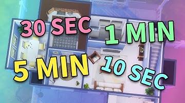 The Sims 4 But Every Room Is A Different Time Limit