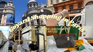 GOYARD UNBOXING / GOYARD ARTOIS GM TOTE / GOYARD TRAVEL BAG / MABEL IN  HAMBURG 