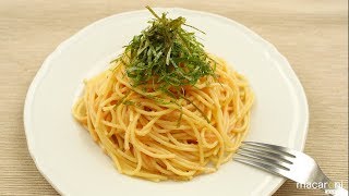 【基本のレシピ】バターでコクまろ！ 和風 たらこ パスタ のレシピ 作