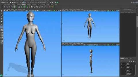 MAYA CHARACTER RIGGING TUTORIAL  JOINTS & SKINNING تعليم