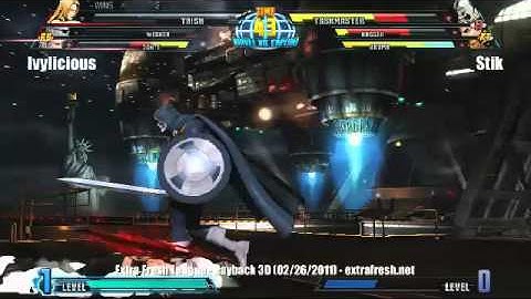 EFL Payback 3D - Marvel vs Capcom 3 Brackets -  Ivylicious vs stikfiga