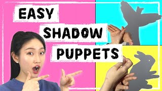 11 Easiest Shadow Puppets to Try! ✋ | How to Make Them With Your Hands!