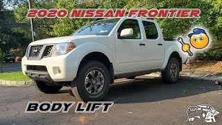 2020 Nissan Frontier 1 Inch Body Lift !