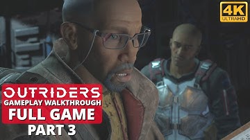 OUTRIDERS Pyromancer Gameplay Walkthrough Part 3 (Full Game)