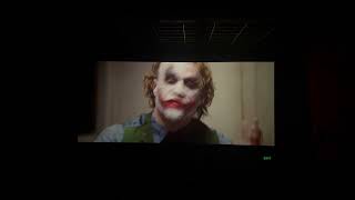 The Dark Knight - Joker and Batman Interrogation Scene - Rerelease in PVR (4K HDR)