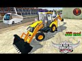 jcb machine Driving game mod  bus simulator indonesia gameplay walkthrough Android iOS New update