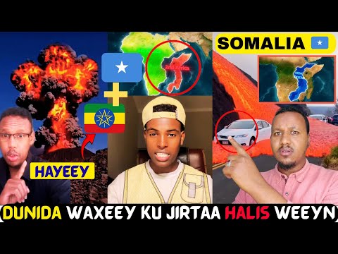 Somalia Waxeey Ka Bixi Doonta Qaarada AFRICA Aduunyada Waxaa Ka Bilowday Volcanooyin Waaweyn 