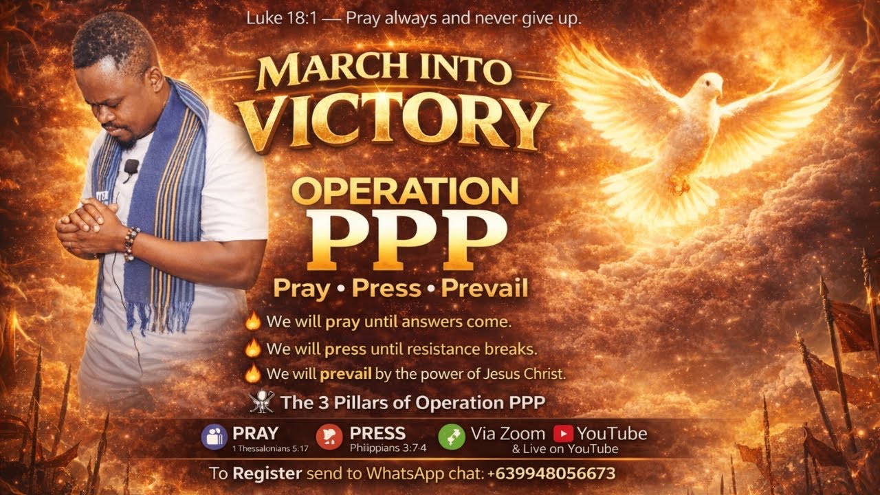 Repentance and Heart Cleansing - #OperationPPP MARCH into VICTORY!