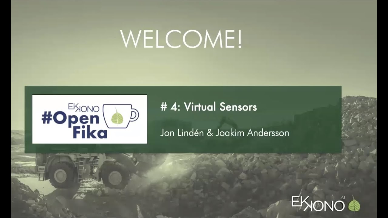 Ekkono #openfika 4: Virtual Sensors