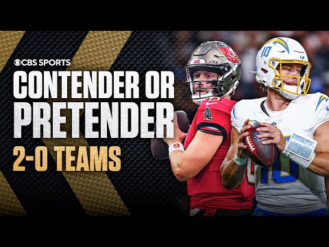 Are these 2-0 NFL teams Contenders or Pretenders? | Chargers, Buccaneers, Rams, & MORE!