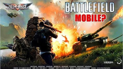 BATTLEFIELD MOBILE CLONE? FIRST LOOK GAMEPLAY (Android) HD