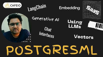 Building LLM Apps powered by PostGres DB