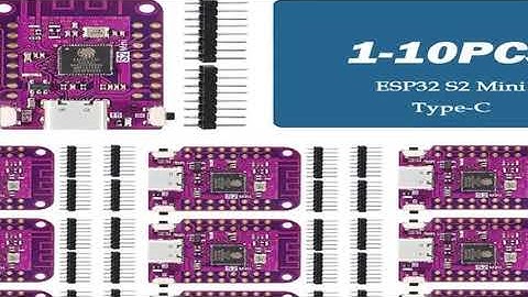 1-10pcs ESP32 S2 Mini V1.0.0 WIFI IOT Board based ESP32-S2FN4R2 ESP32-S2 4MB FLASH 2MB PSRAM MicroPy