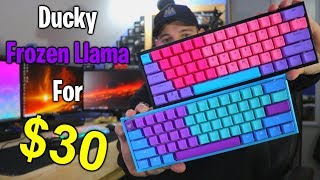Ducky Frozen Llama For 30 Best Budget Keyboard Keycaps Youtube