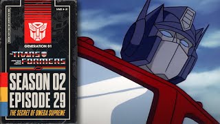 The Secret of Omega Supreme | Transformers: Generation 1 | Season 2 | E29 | Hasbro Pulse