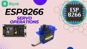 How to Control Servo Motor with ESP8266 | BYLNK Cloud Projects | NodeMCU Operations with IOT