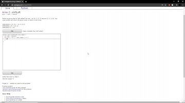 Array-2 (shiftLeft) Java Tutorial || codingbat.com