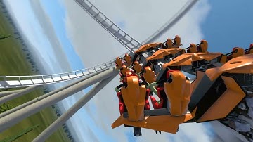 NoLimits 2 - Shroud of Aether - Hyper B&M Wing (Left Side) (Back Row)