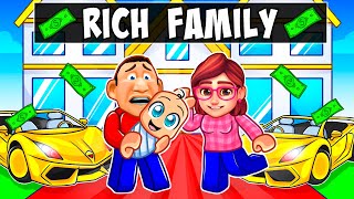 Having a RICH BABY FAMILY in Roblox! screenshot 4