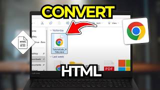 How To Convert Chrome HTML Document To PDF | Tutorial 2026 screenshot 3