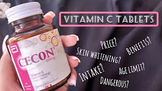 Vitamin C tablets | CECON Vitamin C benefits | Multivitamins